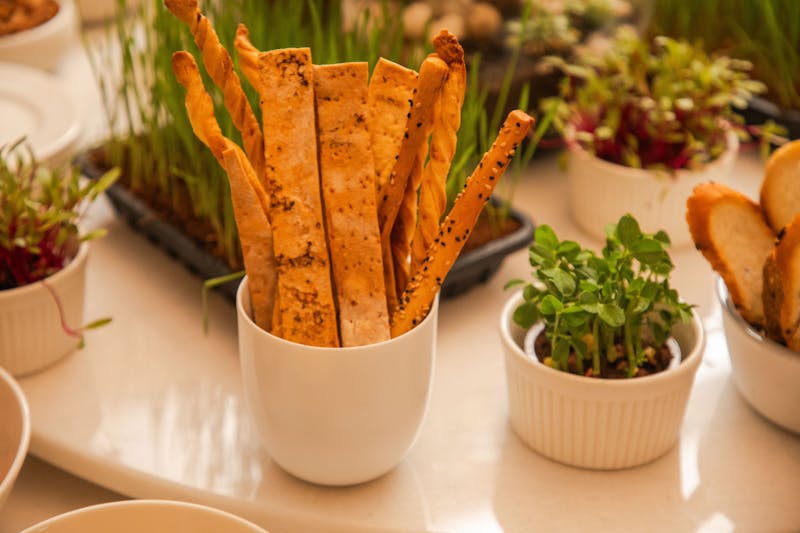 Detroit Breadsticks with garlic butter