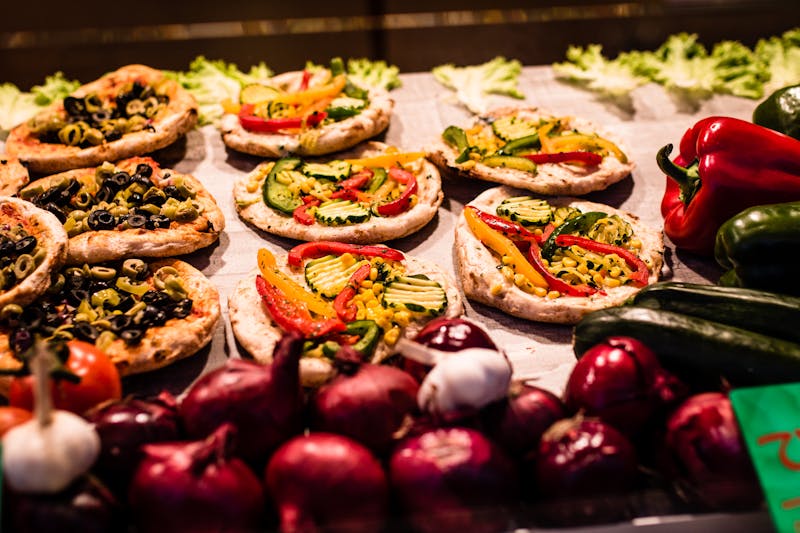 Garden Harvest veggie pizza